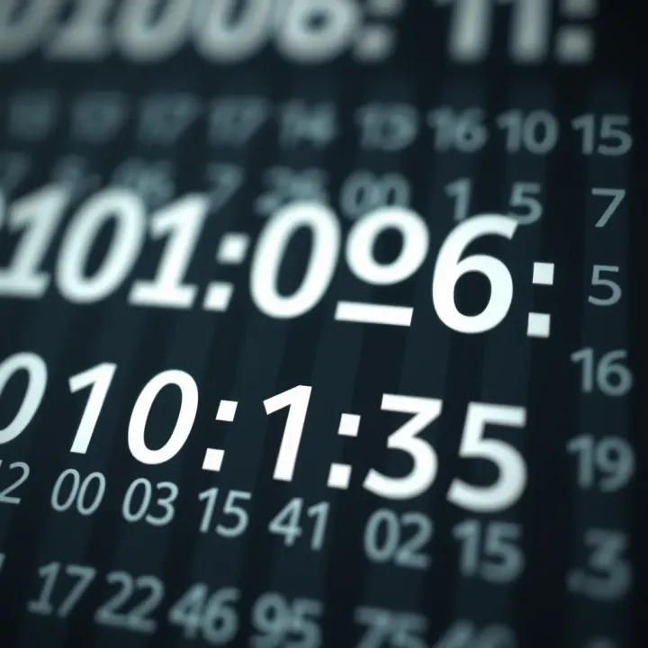 Illustration showing binary digits with place values for conversion to decimal