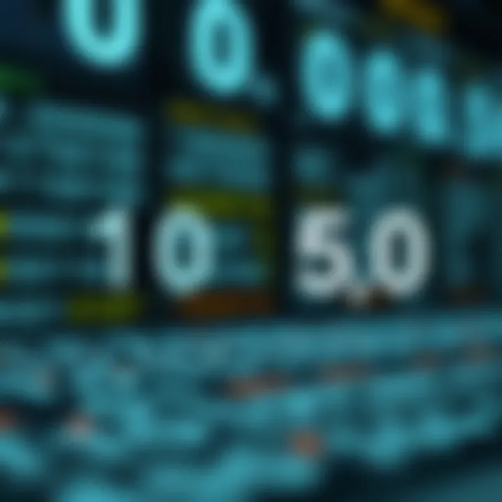 Diagram demonstrating binary number representation alongside its decimal equivalent for clarity