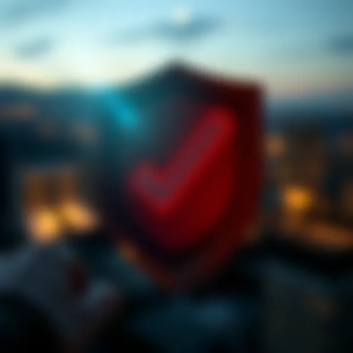 Ensuring Security and Trust in Binary Trading Platforms Illustration of a shield with a check mark representing online trading security and trustworthiness