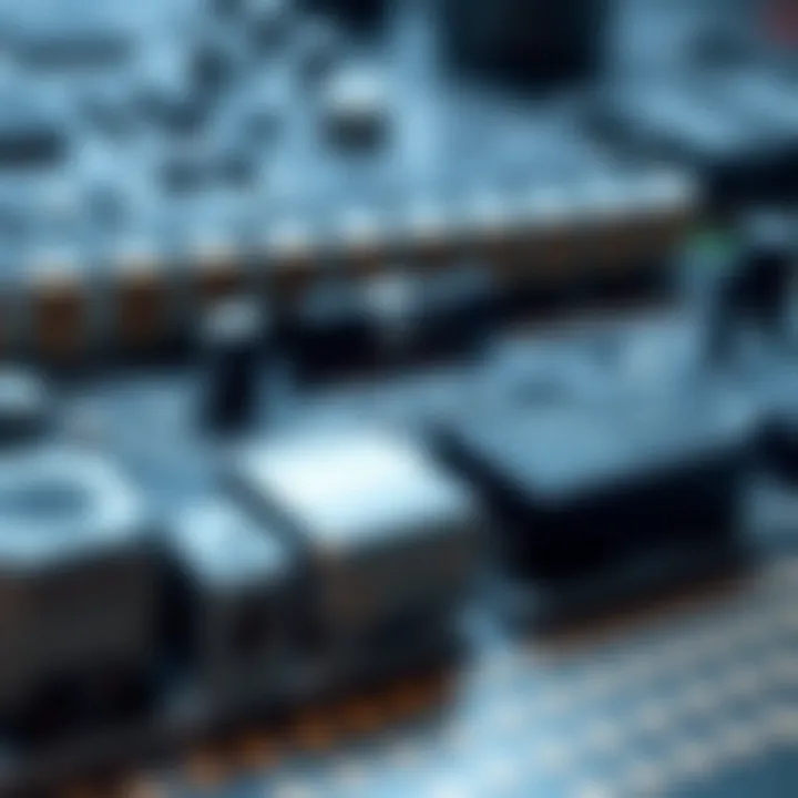 Electronic circuit schematic showing components used for converting binary inputs into Gray code signals