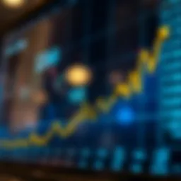 Currency Exchange Rate Trends in Forex Trading Graph displaying currency exchange rate fluctuations over time