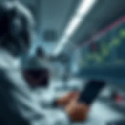 Mechanics of Automated Forex Trading Bots Analyzing Market Data Diagram showing the mechanics of automated forex trading bots analyzing market data