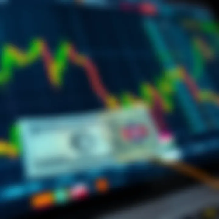 Currency Exchange Dynamics in Kenyan Forex Trading Illustration showing the Kenyan shilling alongside major global currencies on a digital trading platform