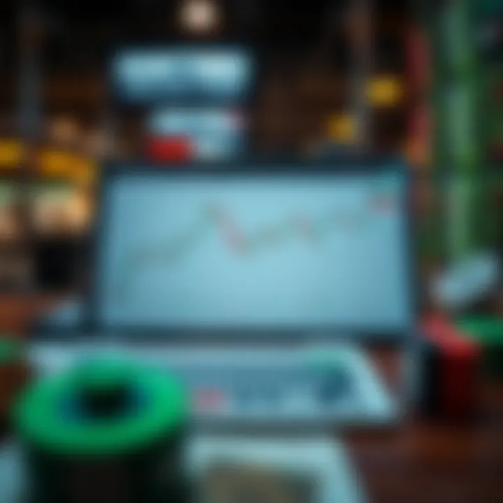 Visual representation of key forex trading tools including charts, risk management icons, and Kenyan currency symbols