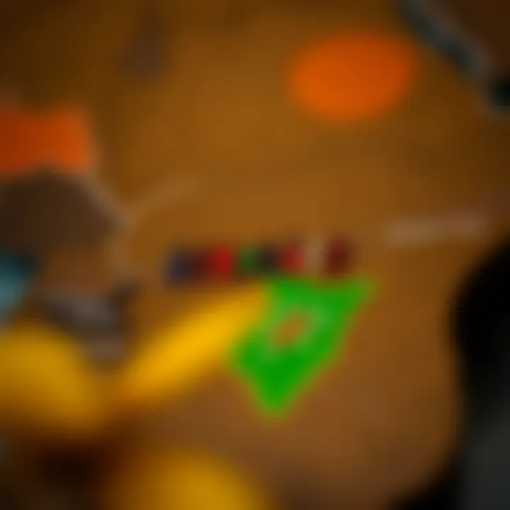 Map highlighting Kenya with cultural motifs representing gender diversity and societal change