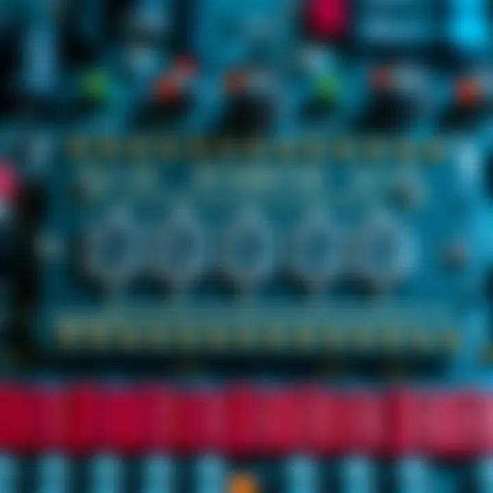 Diagram showcasing the basic design of a binary counter circuit with flip-flops connected sequentially