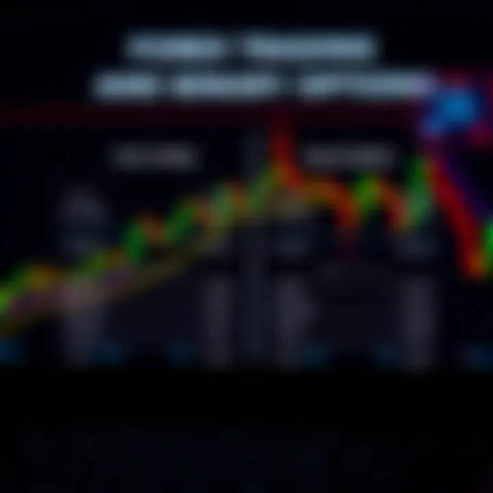 Comparison chart illustrating forex trading and binary options differences