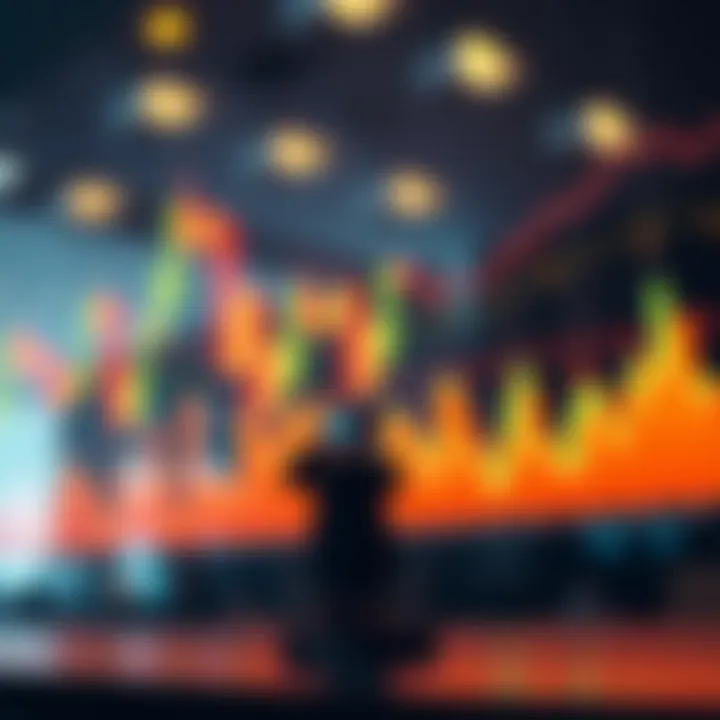 Bearish engulfing candlestick pattern indicating potential market reversal