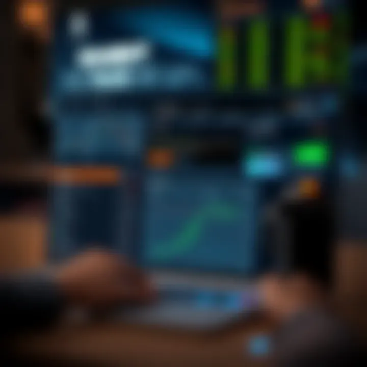 Screenshot showcasing a Binary Bot interface with XML code editor and trading automation settings