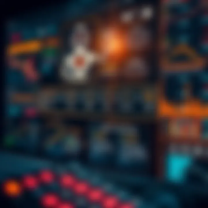 Diagram illustrating the workflow of an automated binary options trading bot analyzing market data