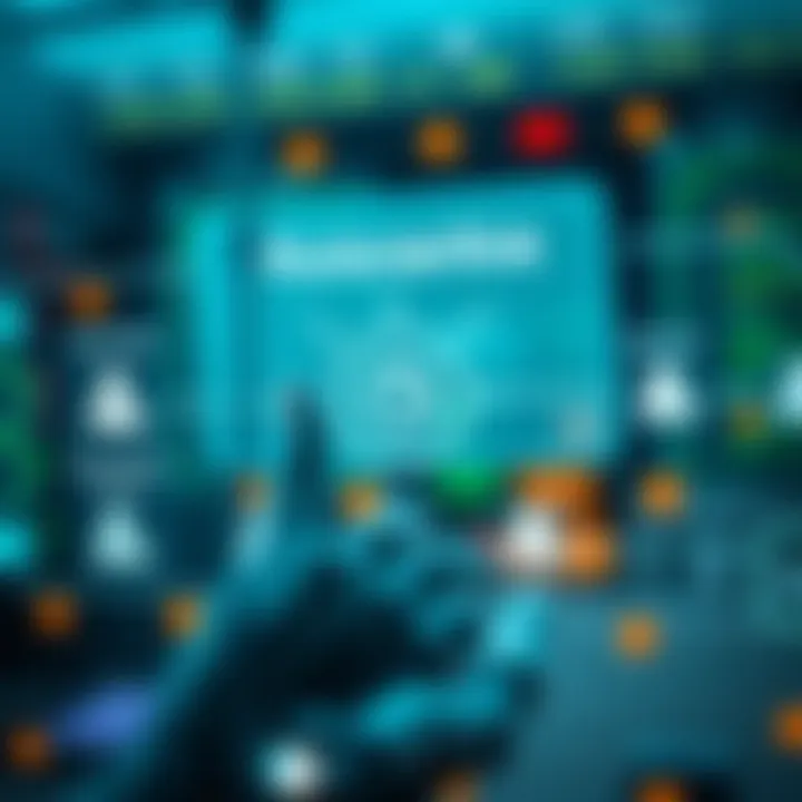 Diagram illustrating the interaction between binary bots and binary systems with data flow and automation processes