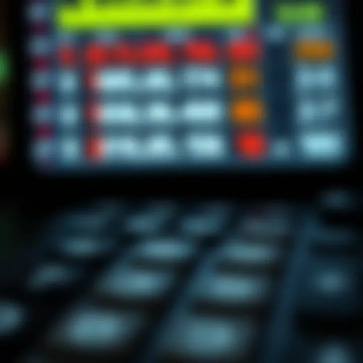 Interface of a digital binary calculator displaying binary calculations and results