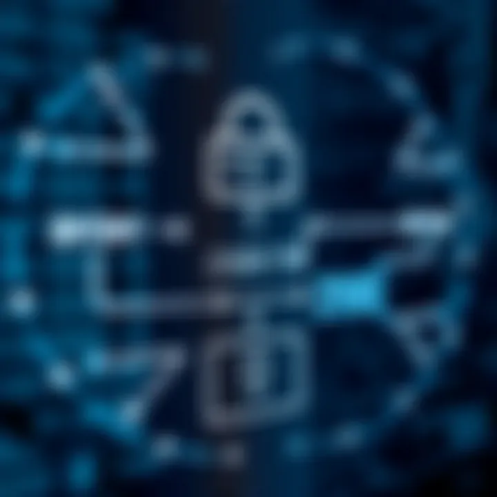 Diagram illustrating binary data flow in a digital login system