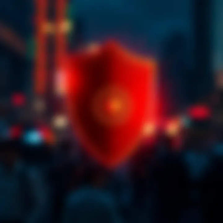 Illustration of a shield symbolizing protection and security in financial trading