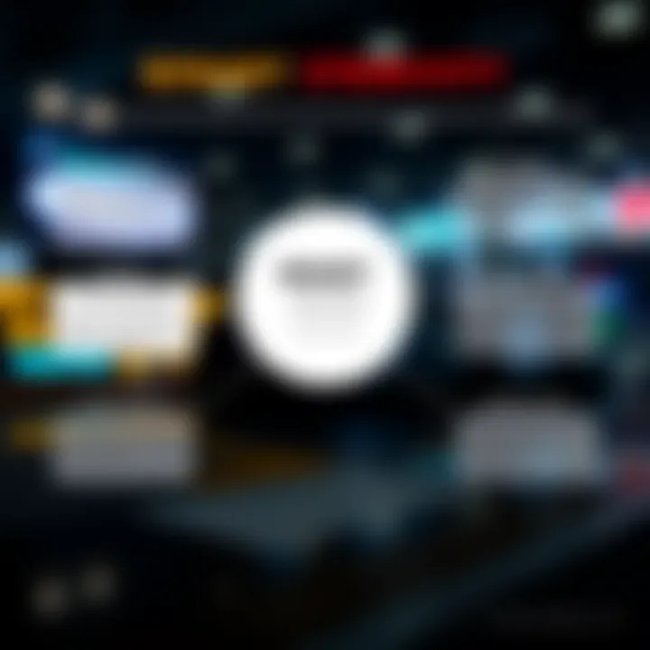 Diagram illustrating common tactics used in binary financial scams and how deceptive offers are structured