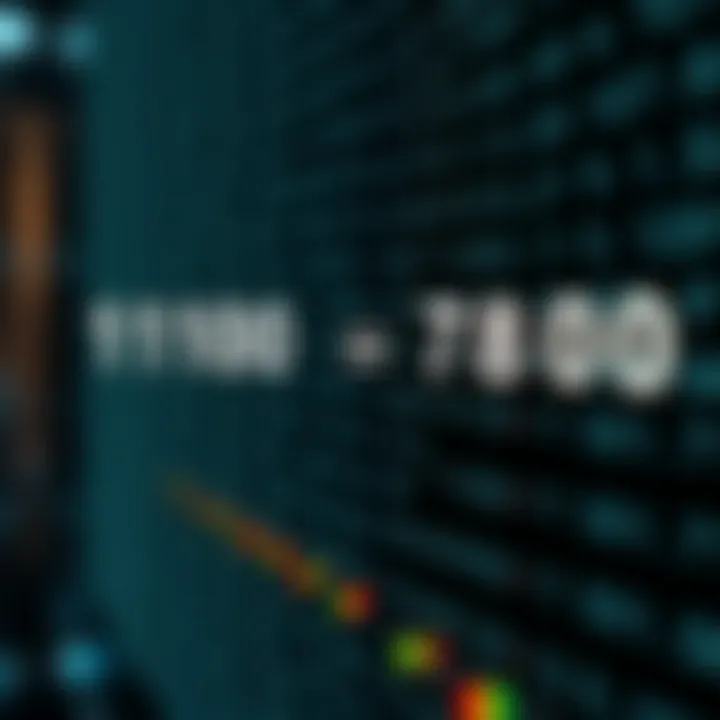 Diagram showing the conversion of a binary number into its decimal equivalent with place values