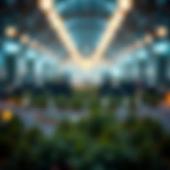 Diagram illustrating the structure of a binary tree with nodes and connections