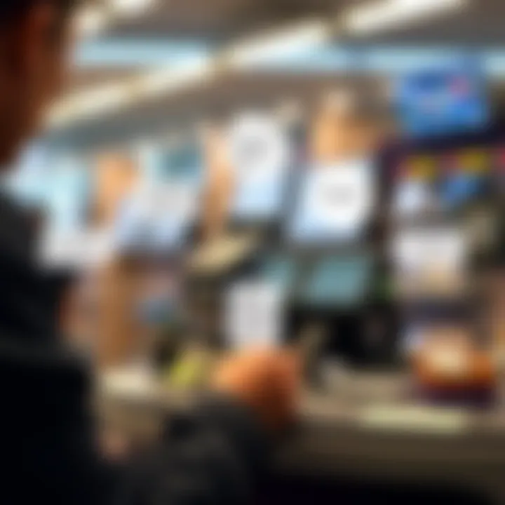 Diagram illustrating how cashier binary technology integrates with digital payment systems