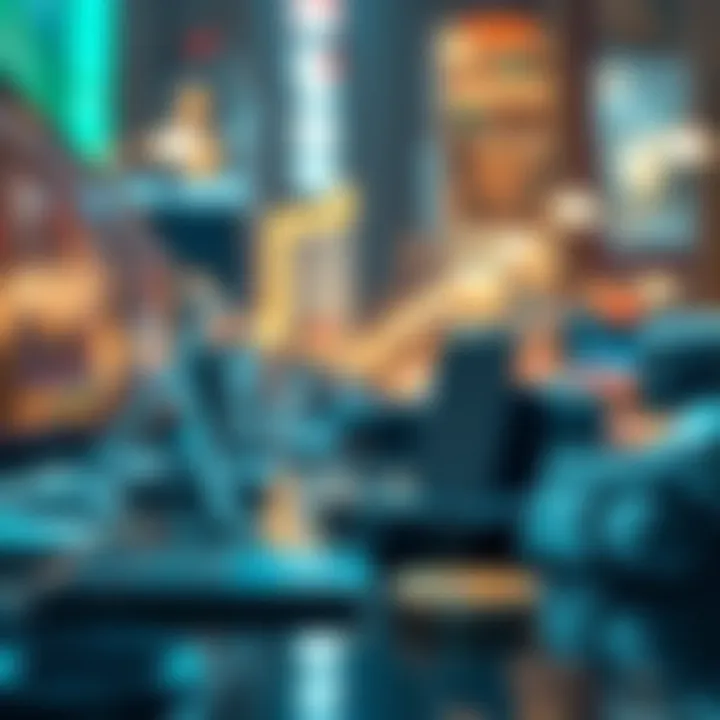 Visual representation of risk management strategies in copy trading for Kenyan investors