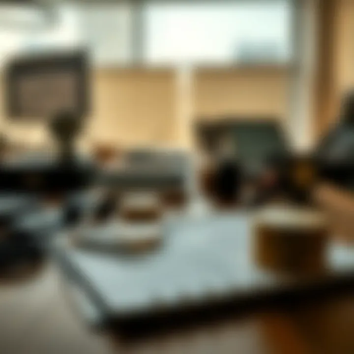 Financial Risk Assessment and Control Tools Illustration representing tools and resources for financial risk assessment and control in a business setting