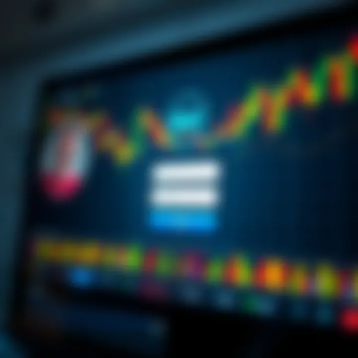 Secure login interface of a forex trading platform showing user authentication fields
