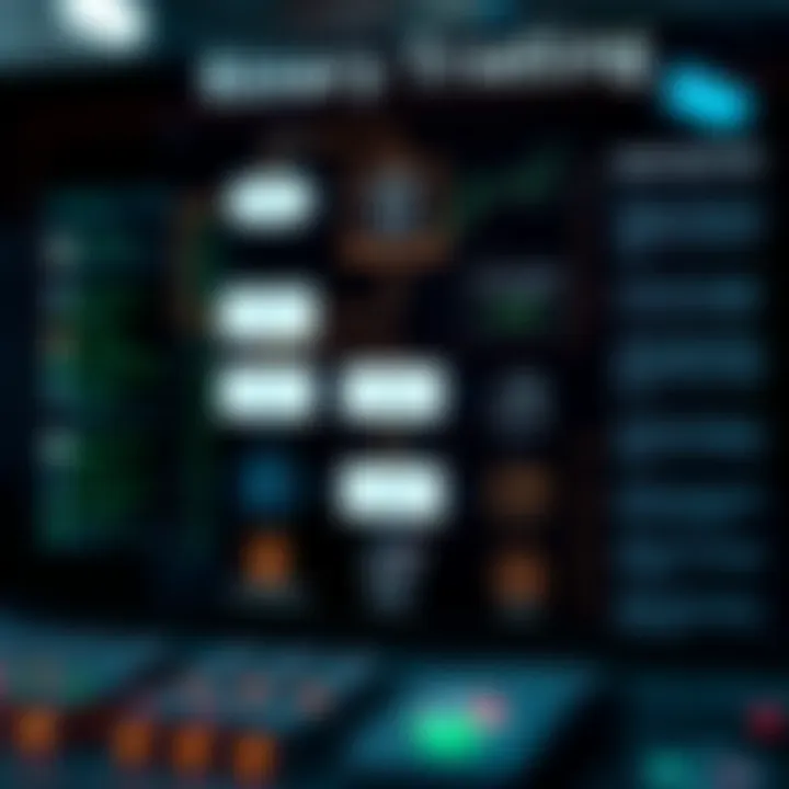 Diagram showing components and workflow of free binary trading bots