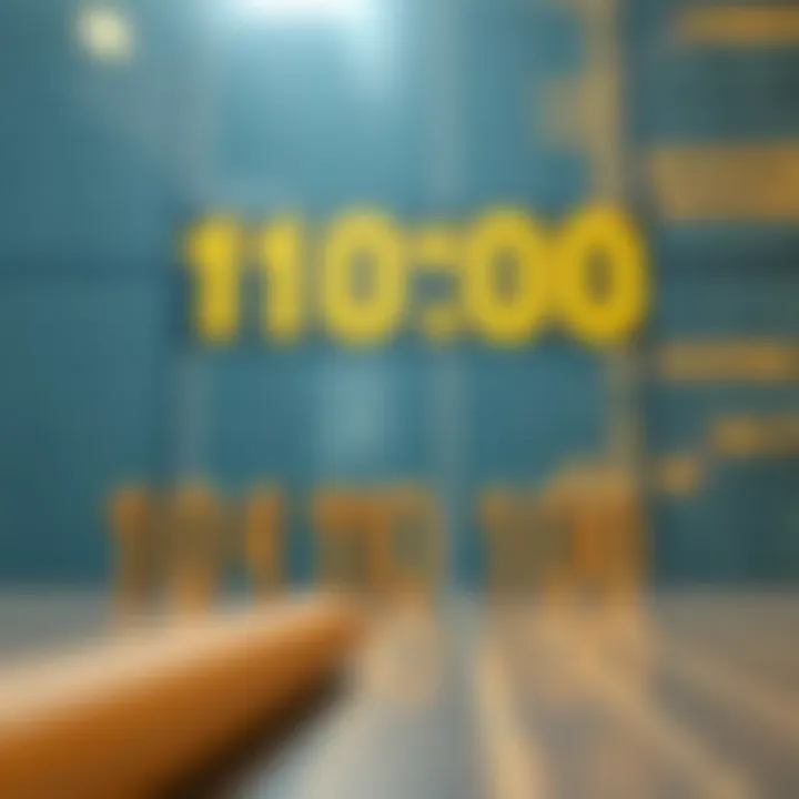 Illustration showing conversion between binary and hexadecimal with grouping of binary digits