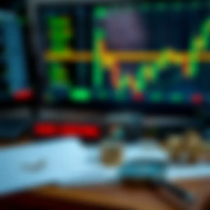 Conceptual depiction of forex trading strategies and protective tools
