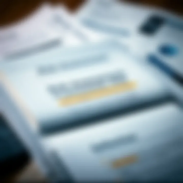 Open PDF document showing risk assessment framework with highlighted sections