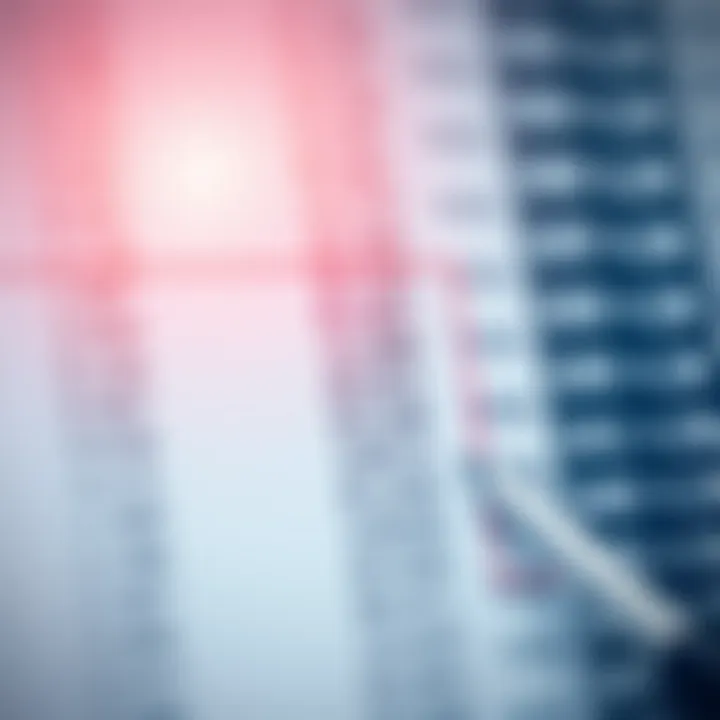 Visualization of binary search narrowing down the search range within a sorted list