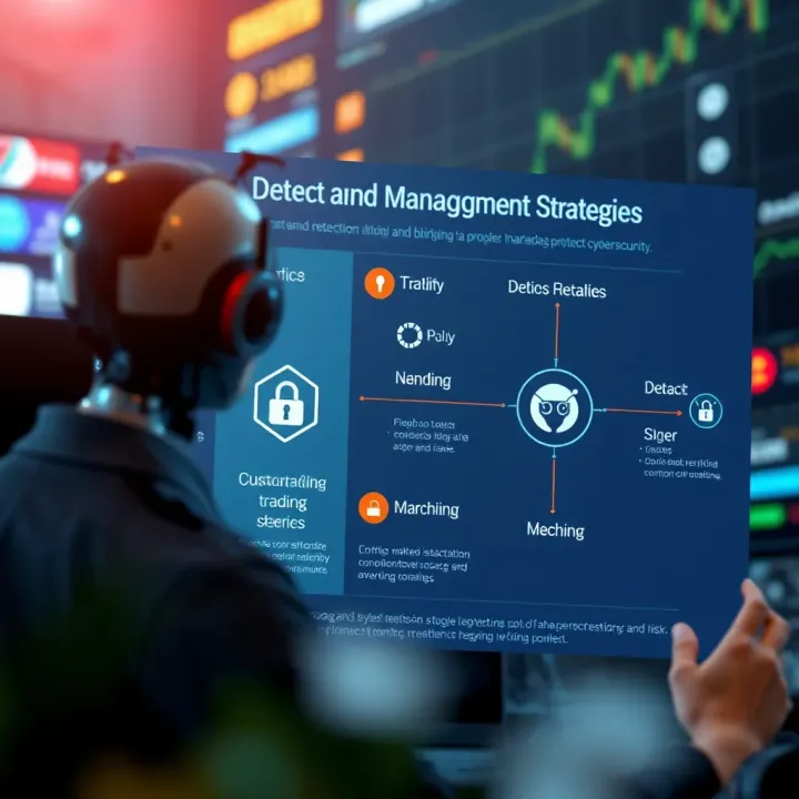 Detection and Management Strategies for Bot Binaries Graphic showing methods for detecting and managing bot binaries to protect cybersecurity