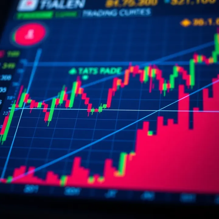 Detailed chart illustrating forex currency pairs and exchange rates