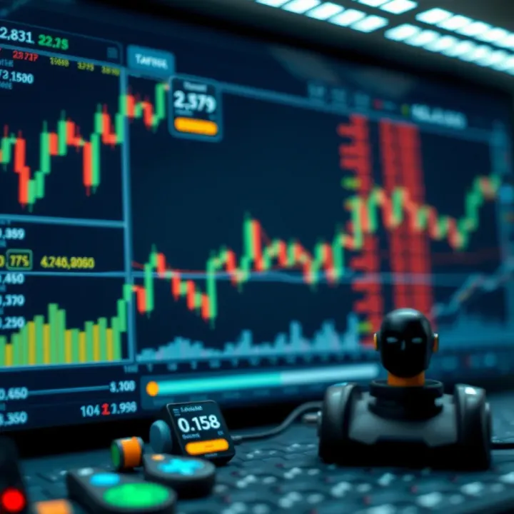 Conceptual illustration of risk management in automated trading systems