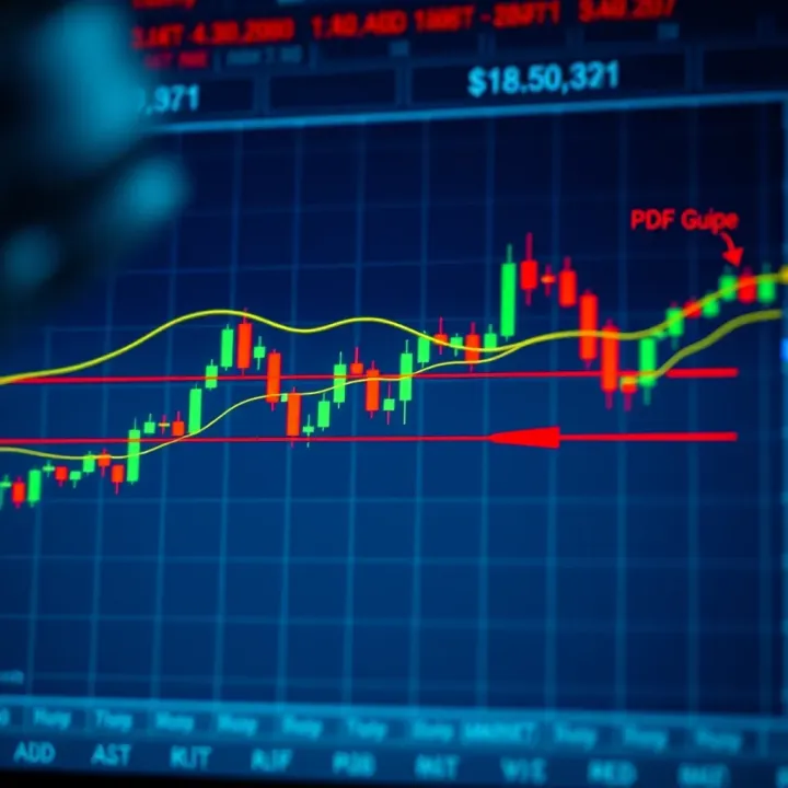 Chart displaying a bullish flag pattern with clear breakout points