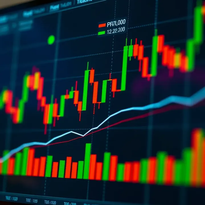 Example of a forex candlestick chart illustrating key reversal patterns for market timing