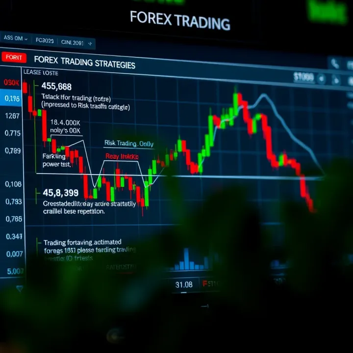 Essential Forex Trading Strategies and Risk Management Diagram illustrating key forex trading strategies and risk management concepts