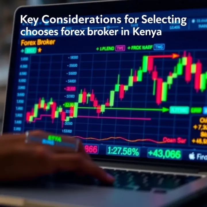 Key Considerations for Selecting a Forex Broker in Kenya Visual representation of essential factors to consider when choosing a forex broker in Kenya