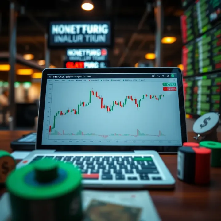 Visual representation of key forex trading tools including charts, risk management icons, and Kenyan currency symbols