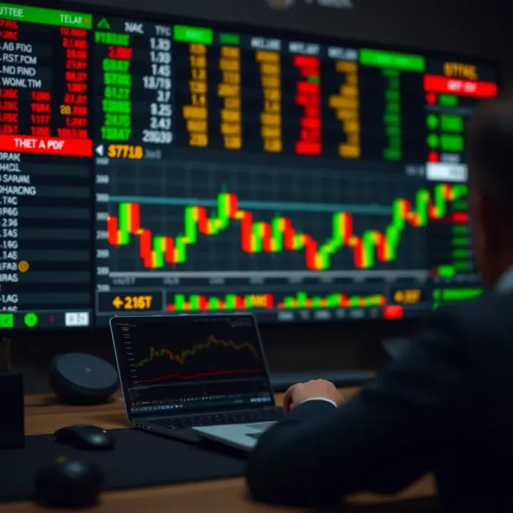 Visual representation of currency exchange, strategy charts, and risk management icons