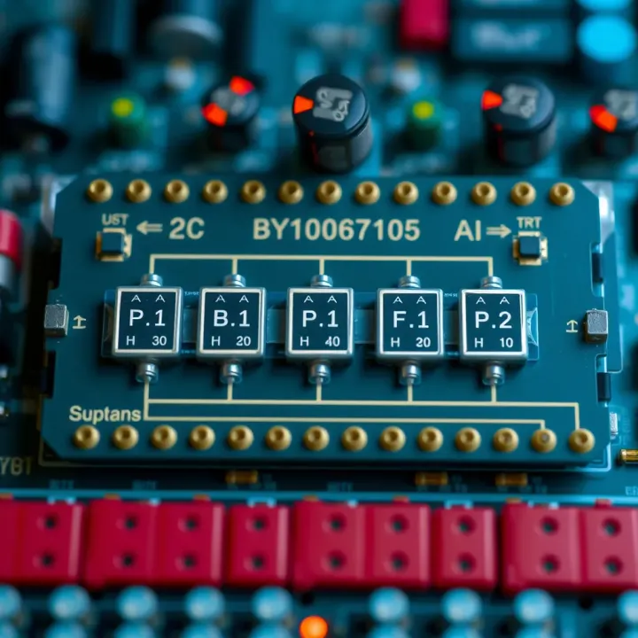 Diagram showcasing the basic design of a binary counter circuit with flip-flops connected sequentially
