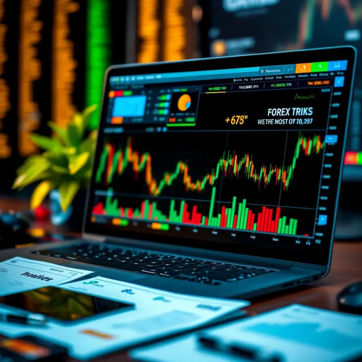 Forex Trading Strategies and Risk Management for Kenyan Investors Conceptual graphic illustrating strategic forex trading and risk management tools suited for Kenyan investors