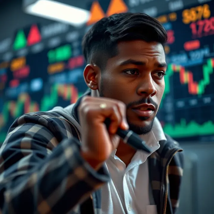 Illustration of risk management strategies and smart trading decisions in forex market