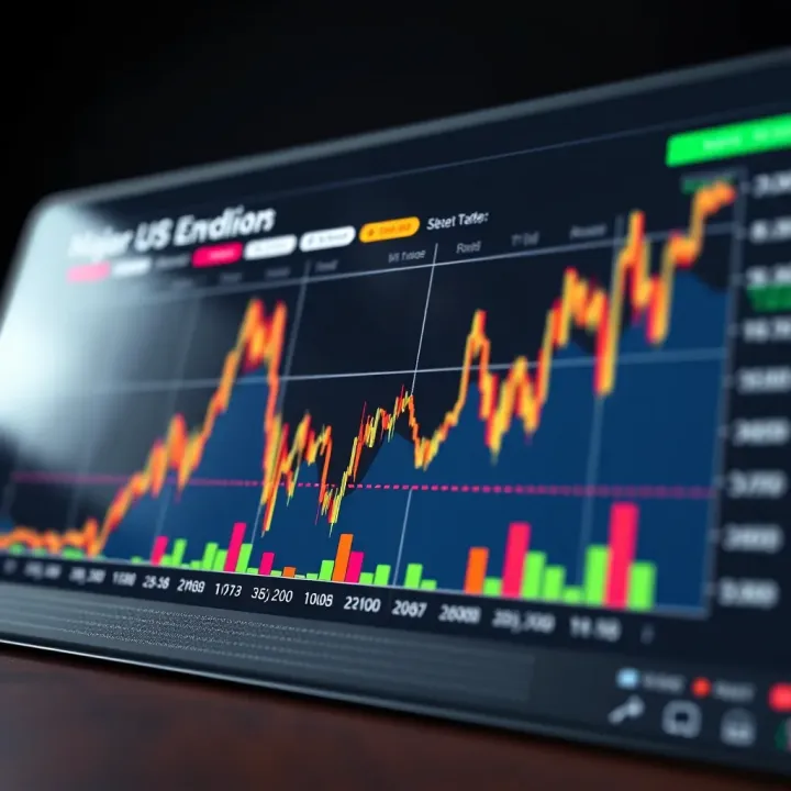 Graph showing trends of major US economic indicators relevant to investors