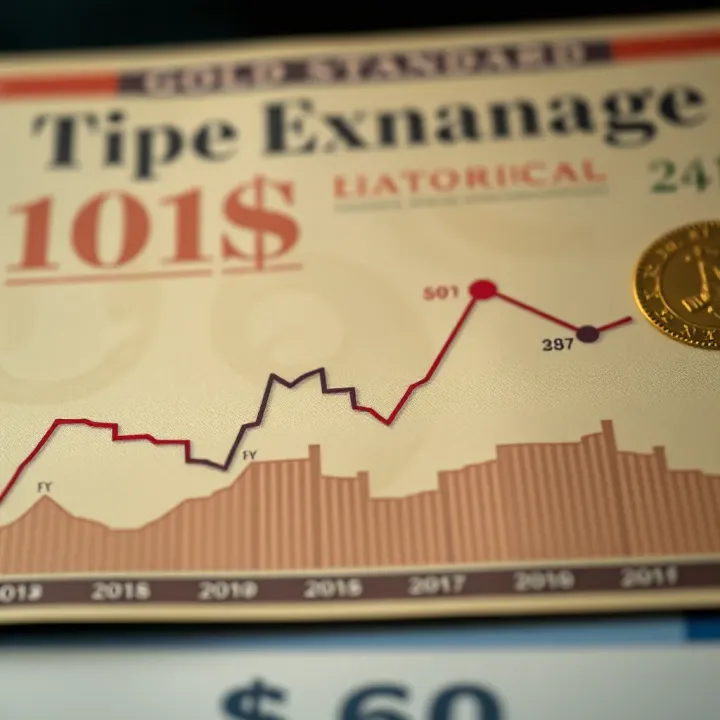 Historical chart depicting the transition from the gold standard to floating exchange rates