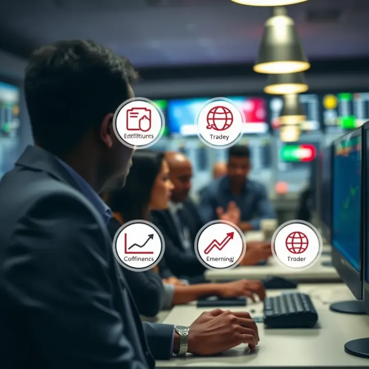 Selection of trusted forex brokers with Kenyan regulatory compliance icons