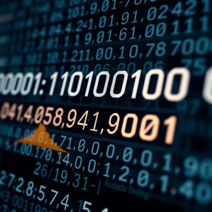 Converting Binary to Decimal: Practical Illustration Visual example showing the conversion of a binary number into its decimal equivalent by calculating each position's value