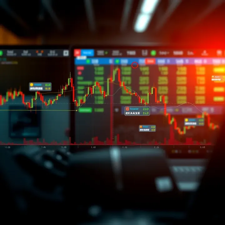 Core Components of Binary Trading in Kenya Illustration of key elements in binary trading such as platforms, risks, and regulations in Kenya