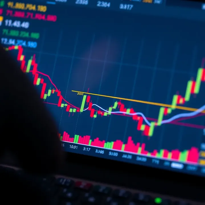 Illustration of common forex chart formations like head and shoulders and double tops