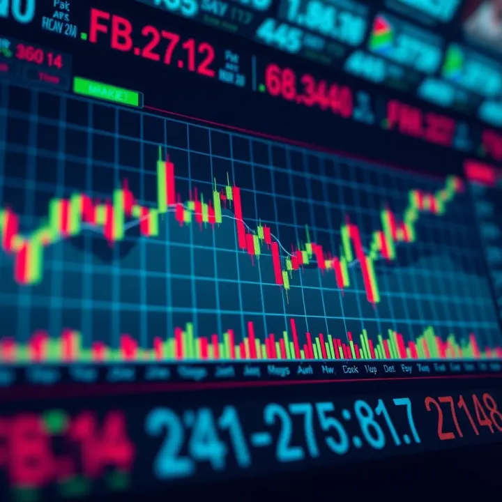 Graph illustrating forex trading strategies and market analysis tools