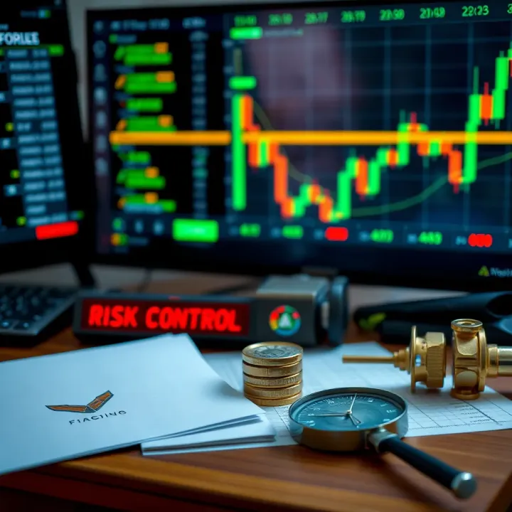 Conceptual depiction of forex trading strategies and protective tools